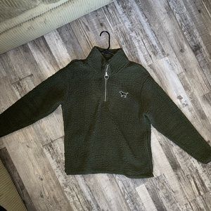FUNNEL NECK SHERPA JACKET